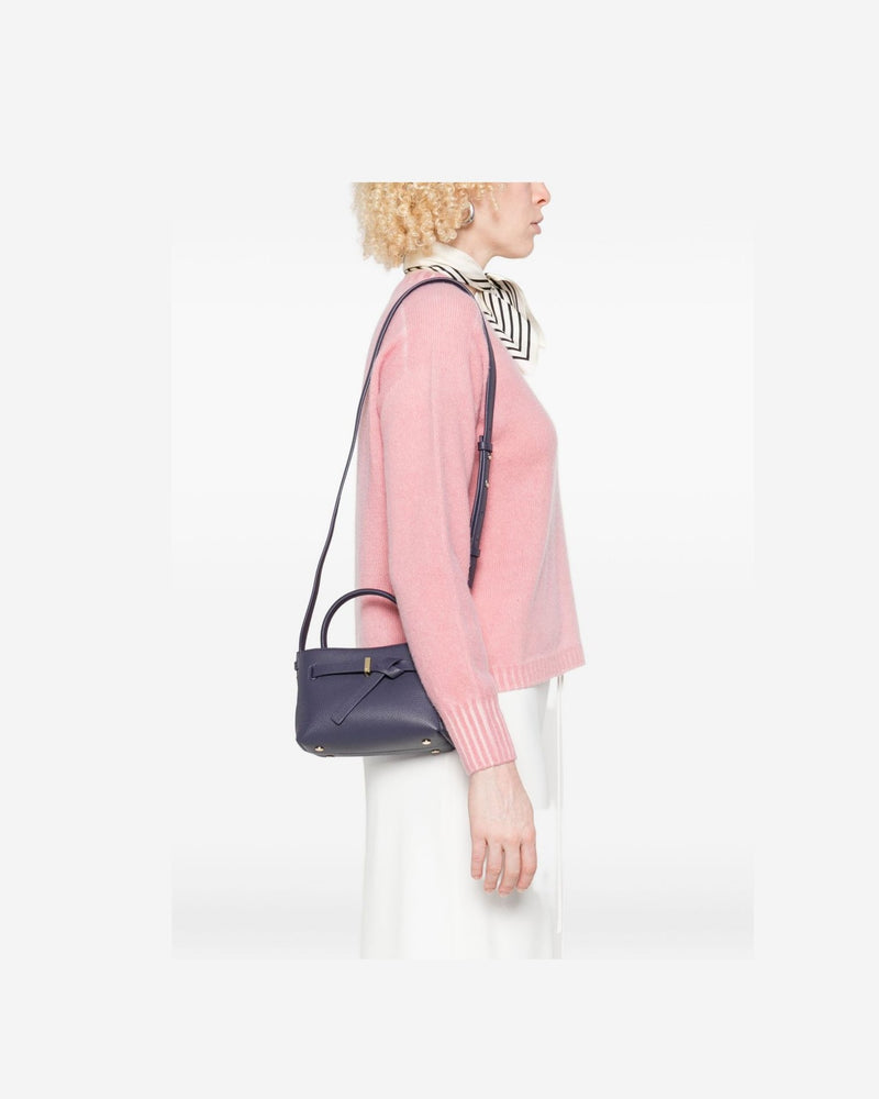 Emporio Armani Mini Knotted Detail Tote Bag Glam Steals