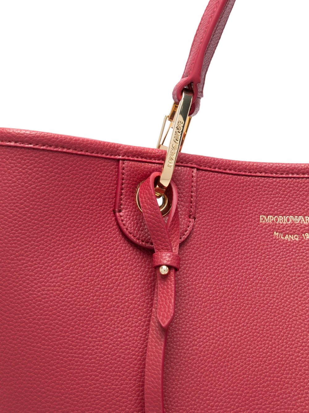 Emporio Armani Myea Medium Shopper with Deer Print Glam Steals