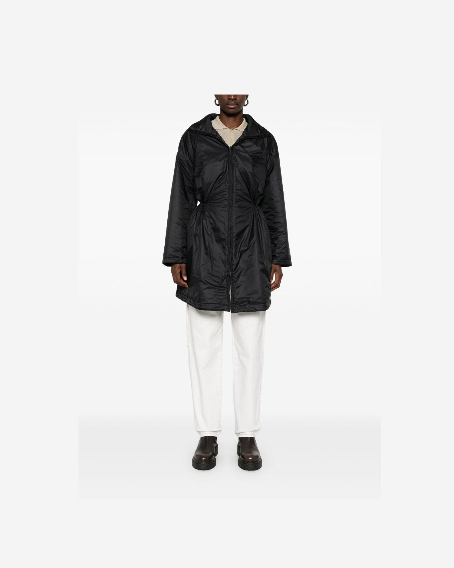Emporio Armani Nylon Asv Water Repellent Lightweight Reversible Jacket Glam Steals