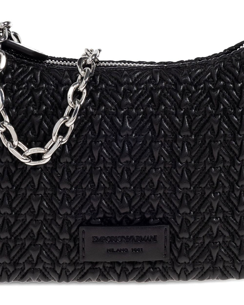 Emporio Armani Quilted Shoulder Bag Glam Steals