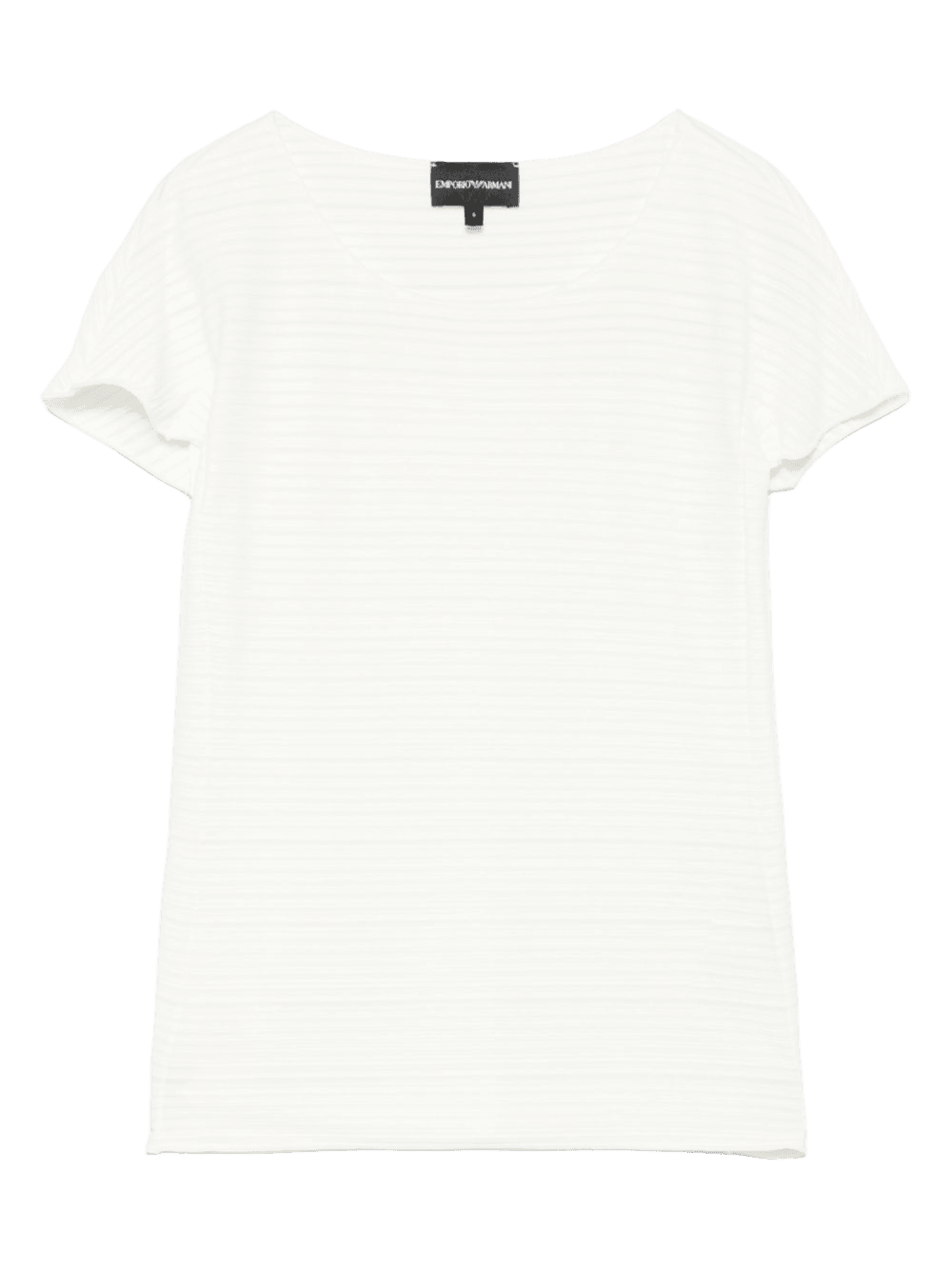 Emporio Armani Ribbed T-shirt Glam Steals