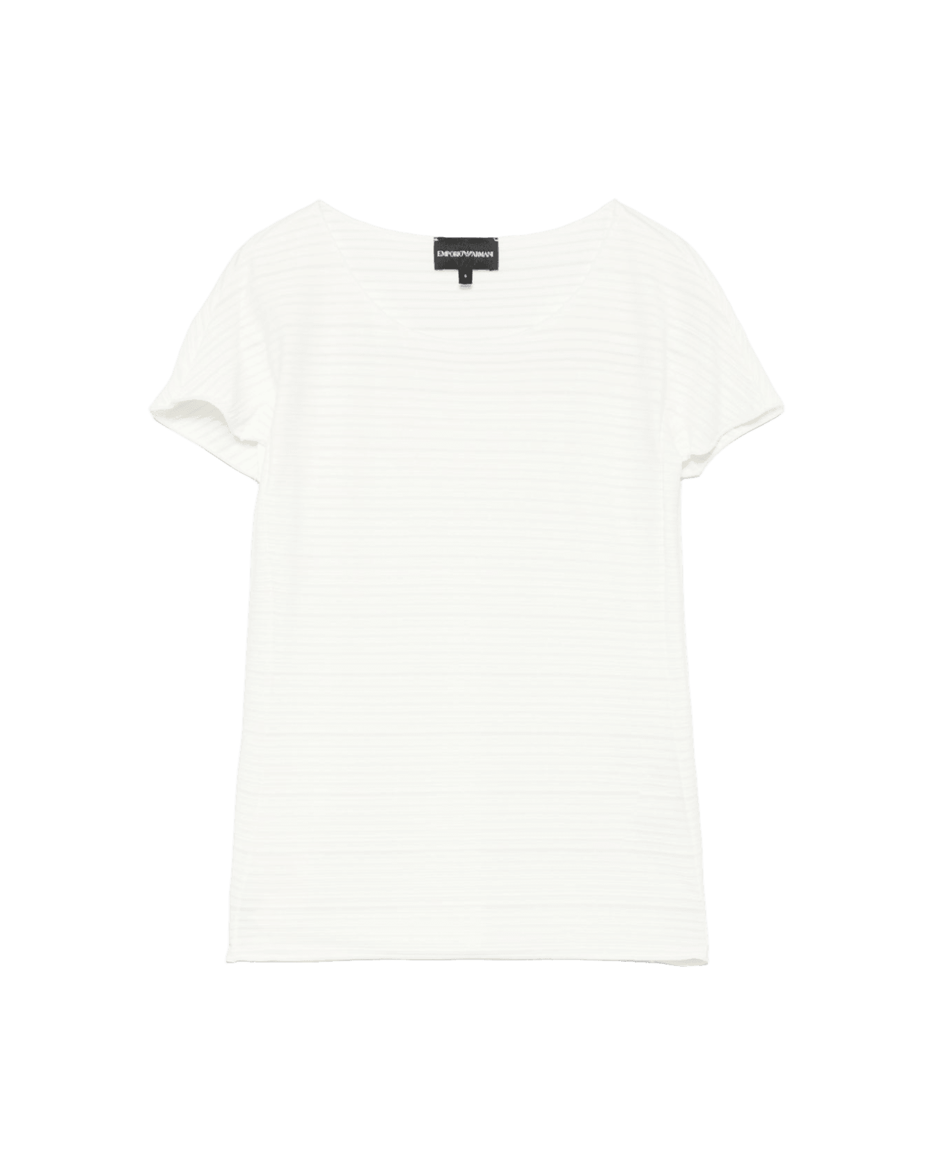 Emporio Armani Ribbed T-shirt Glam Steals