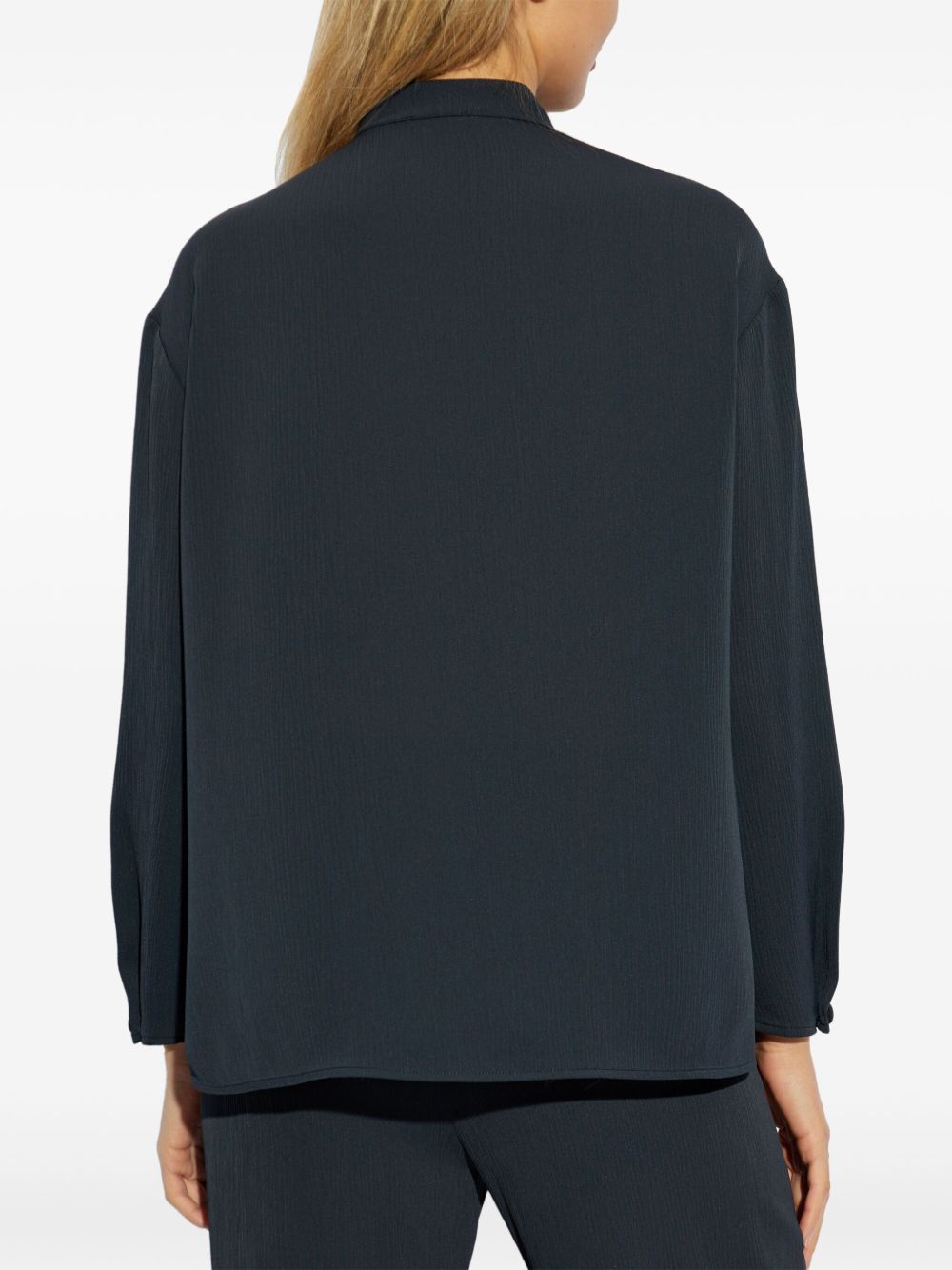 Emporio Armani Shirt with Side Slits Glam Steals