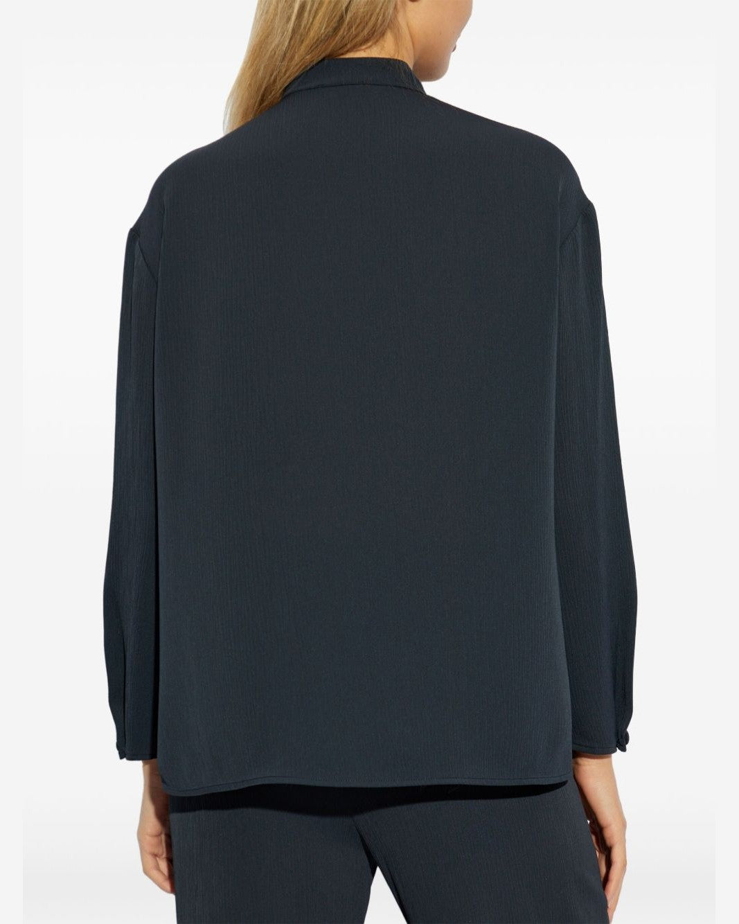 Emporio Armani Shirt with Side Slits Glam Steals