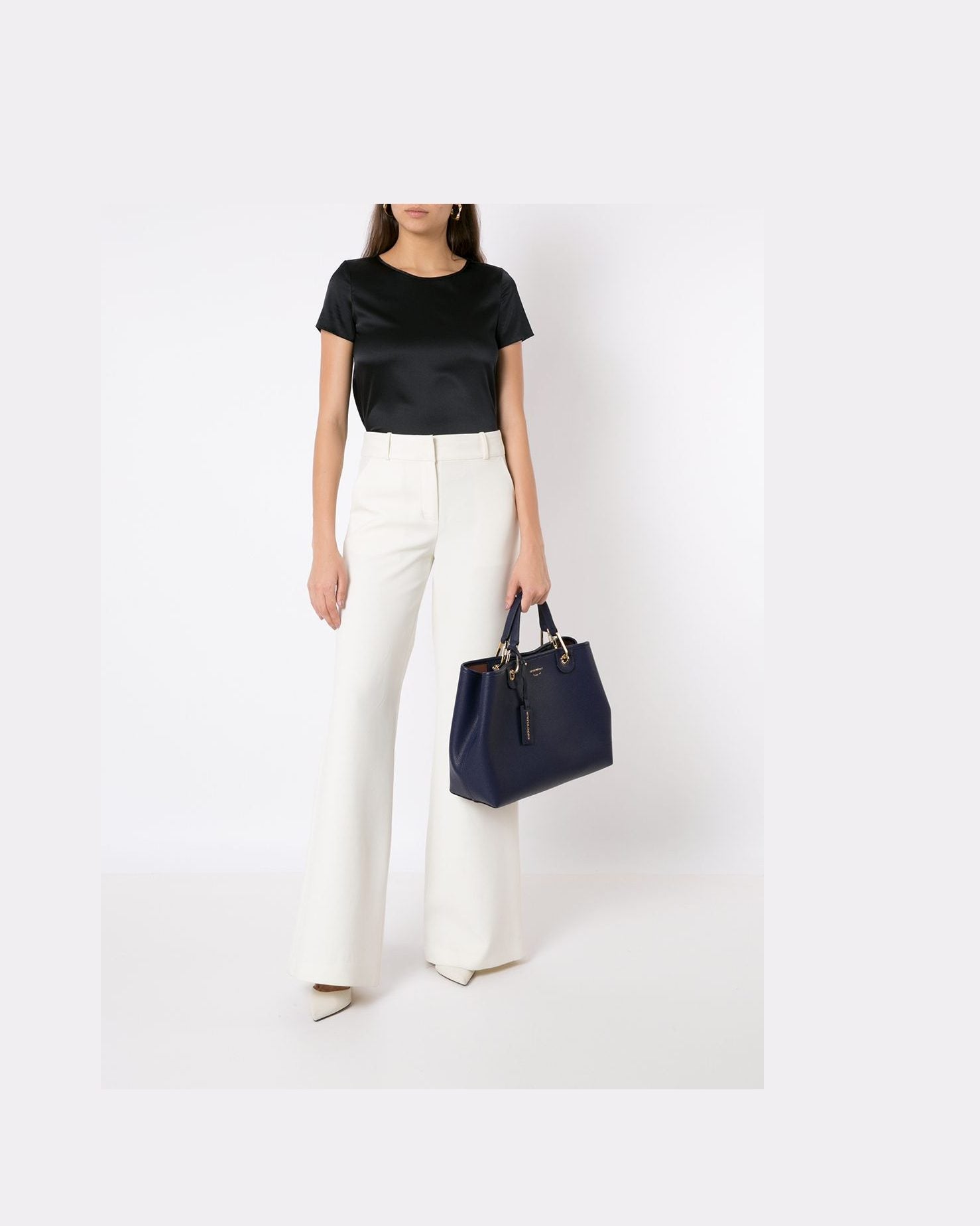 Emporio Armani Silk Blouse Glam Steals