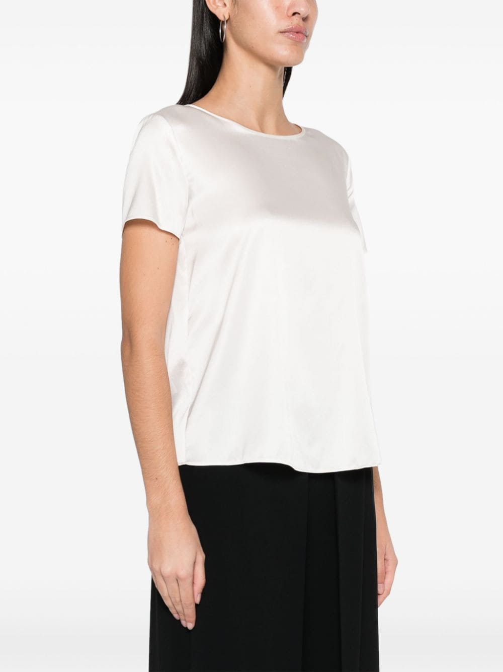 Emporio Armani Silk Blouse Glam Steals