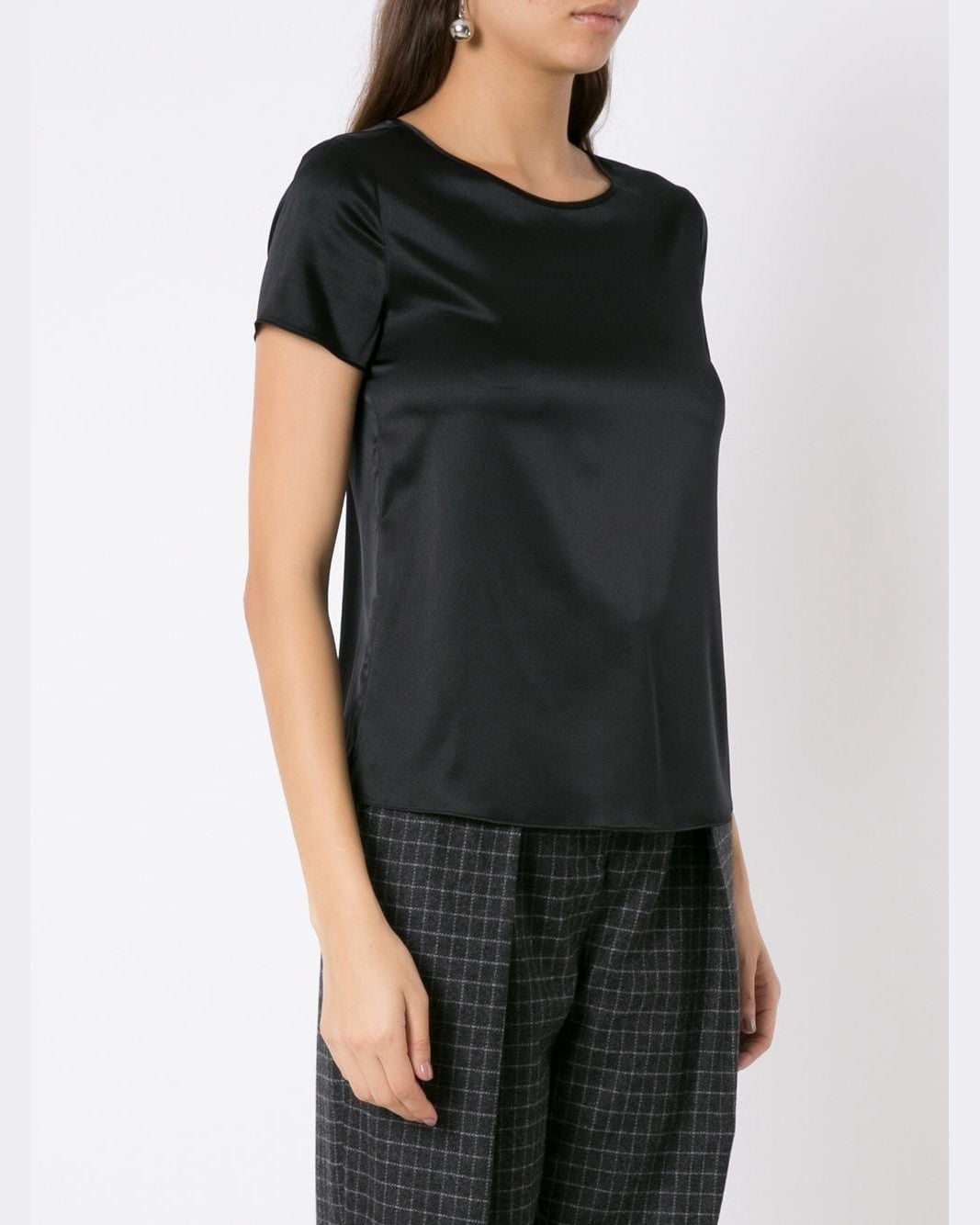 Emporio Armani Silk Blouse Glam Steals