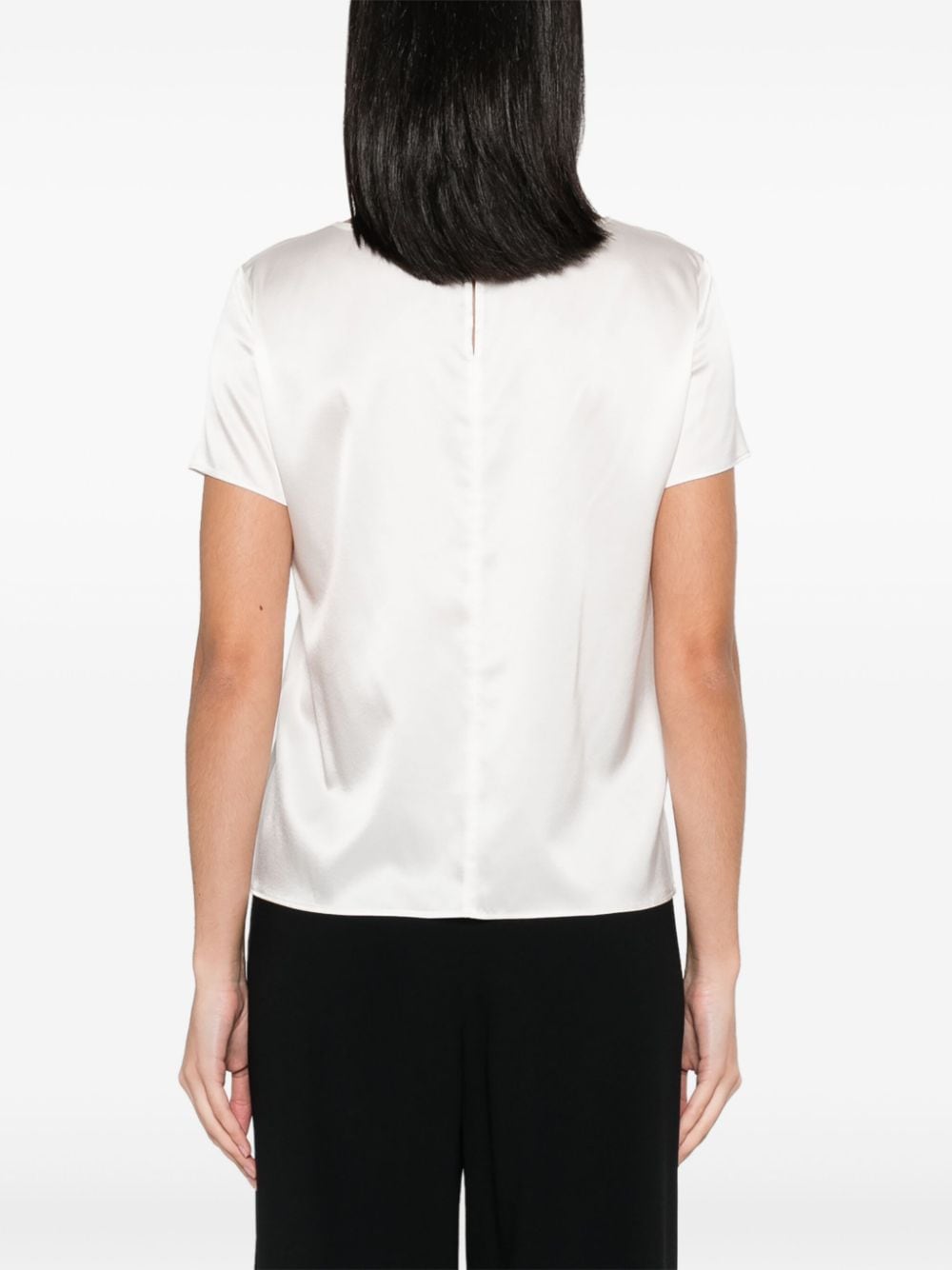 Emporio Armani Silk Blouse Glam Steals