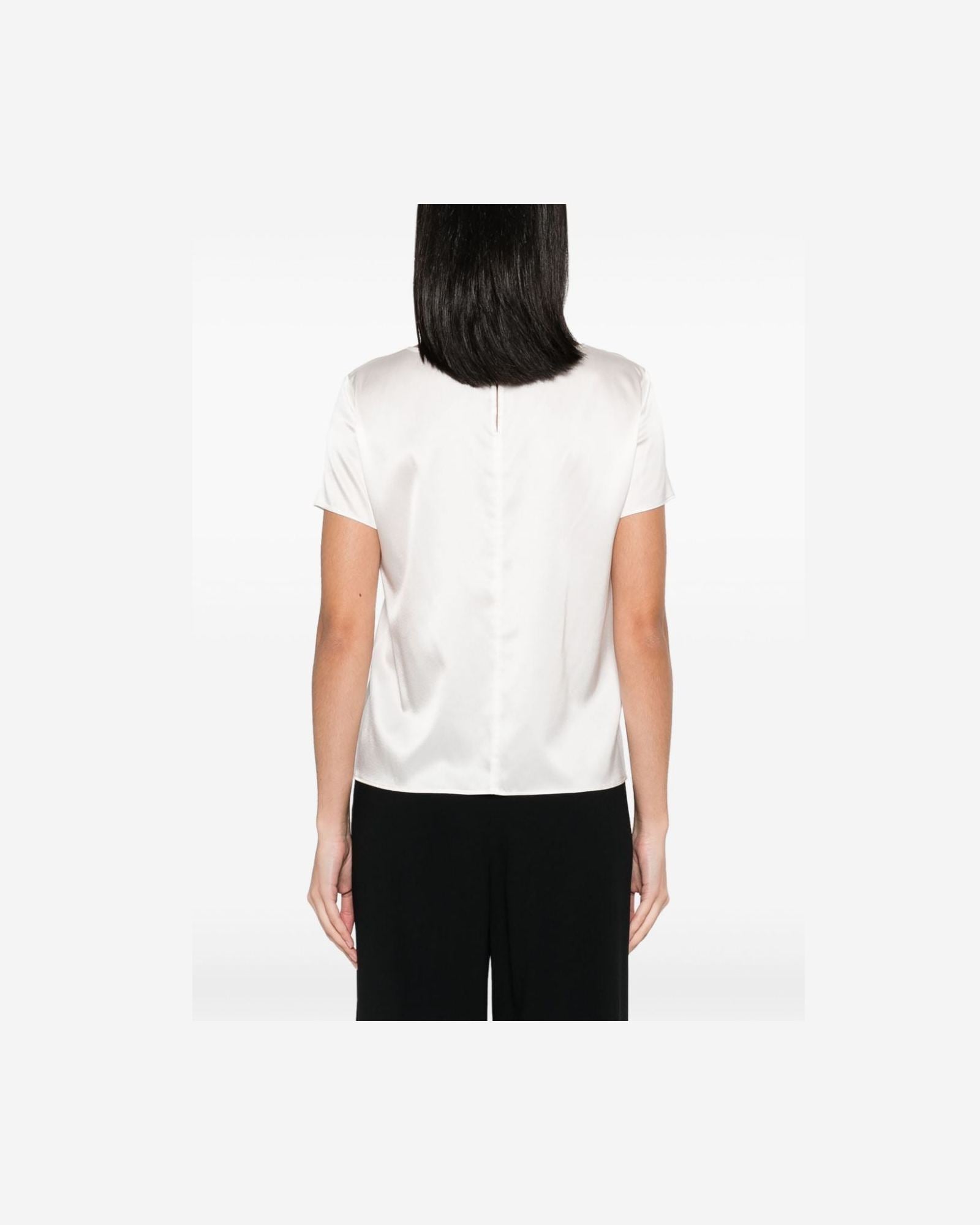 Emporio Armani Silk Blouse Glam Steals