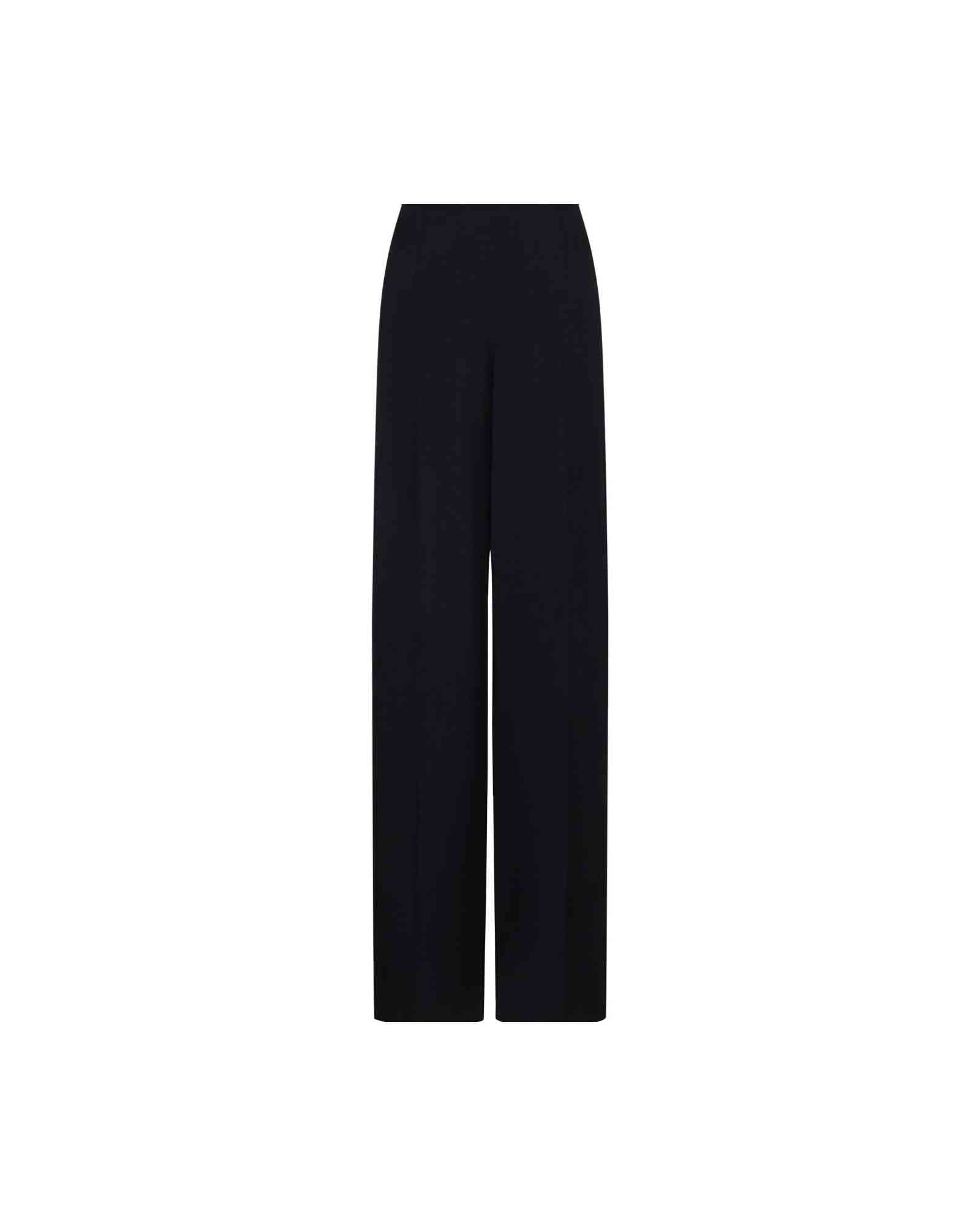 Emporio Armani Silk Straight Trouser in Cady Glam Steals