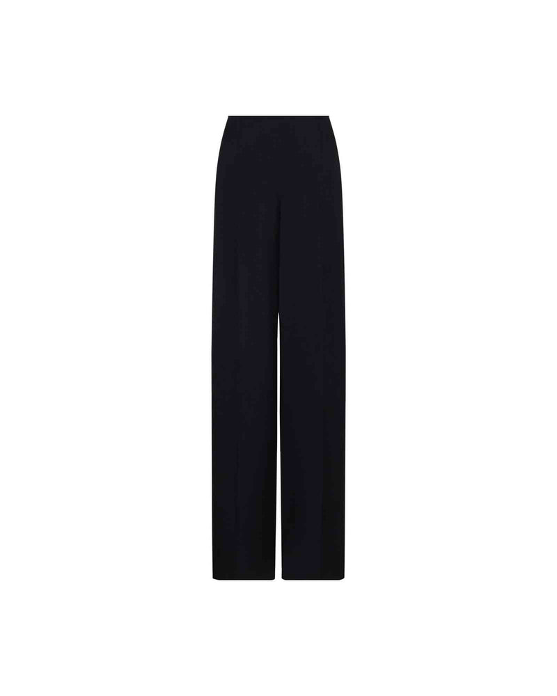 Emporio Armani Silk Straight Trouser in Cady Glam Steals