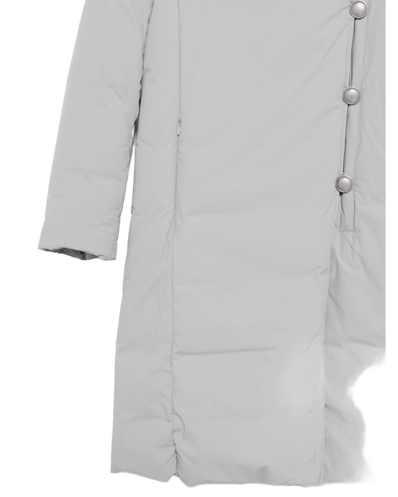 Emporio Armani Silver Coat Glam Steals