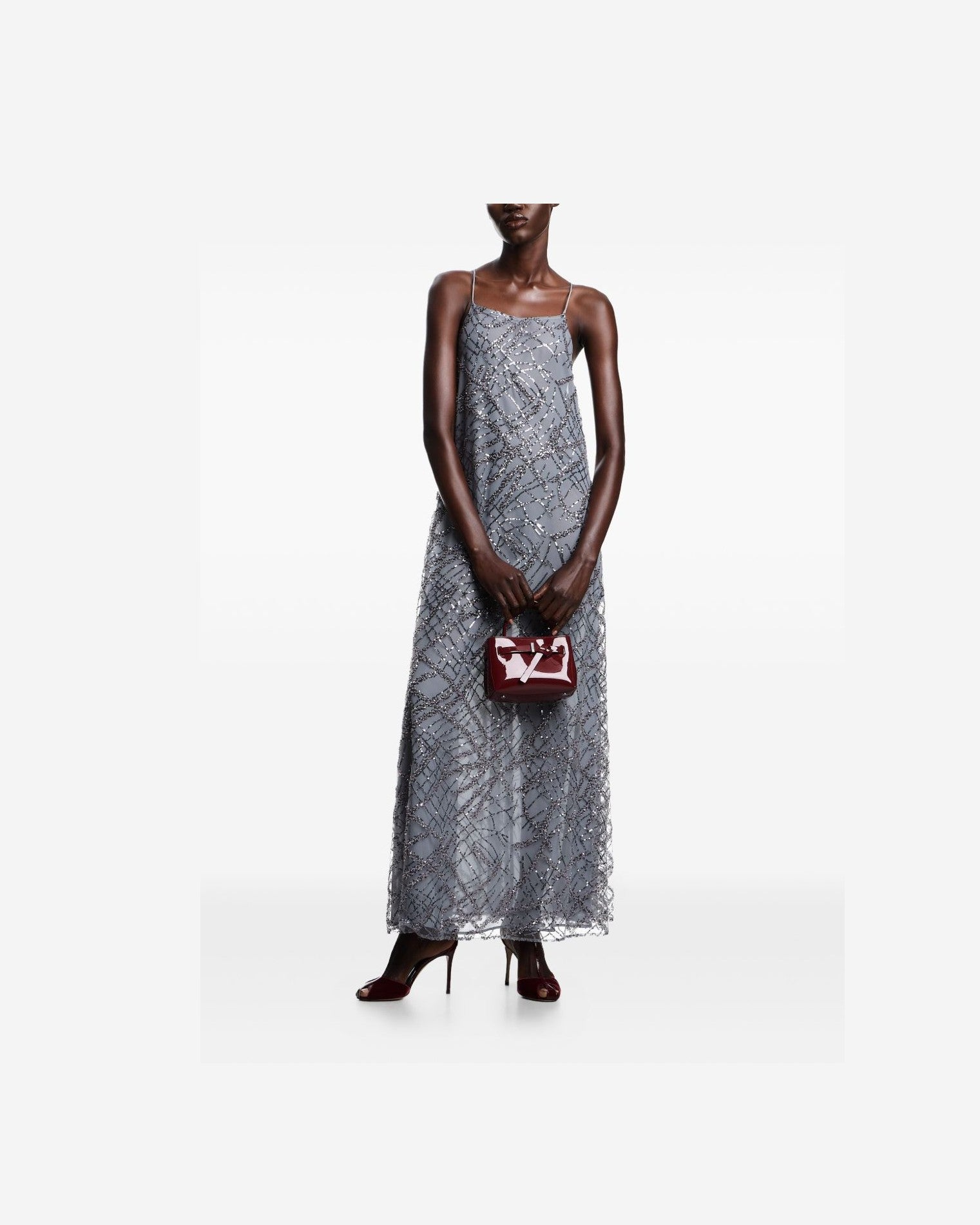 Emporio Armani Silver Dress Glam Steals