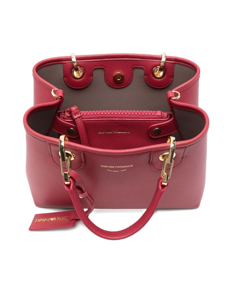 Emporio Armani Small Myea Shopper Bag with Deer Print Glam Steals