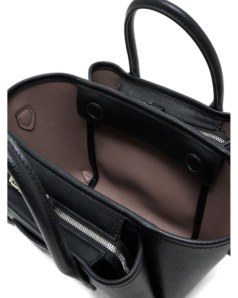 Emporio Armani Small Shopper with Palmellato Finish Glam Steals