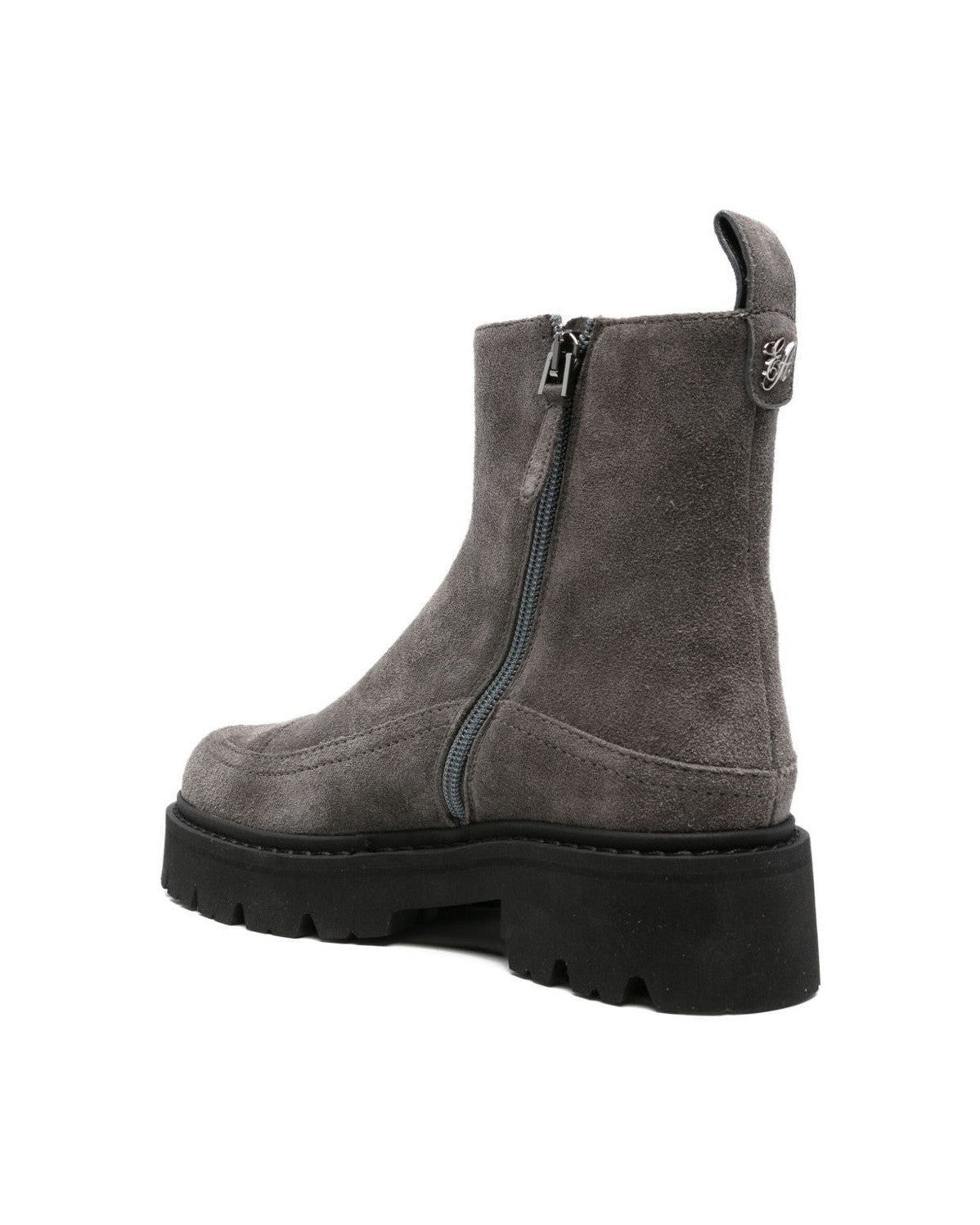 Emporio Armani Suede Ankle Boots Glam Steals