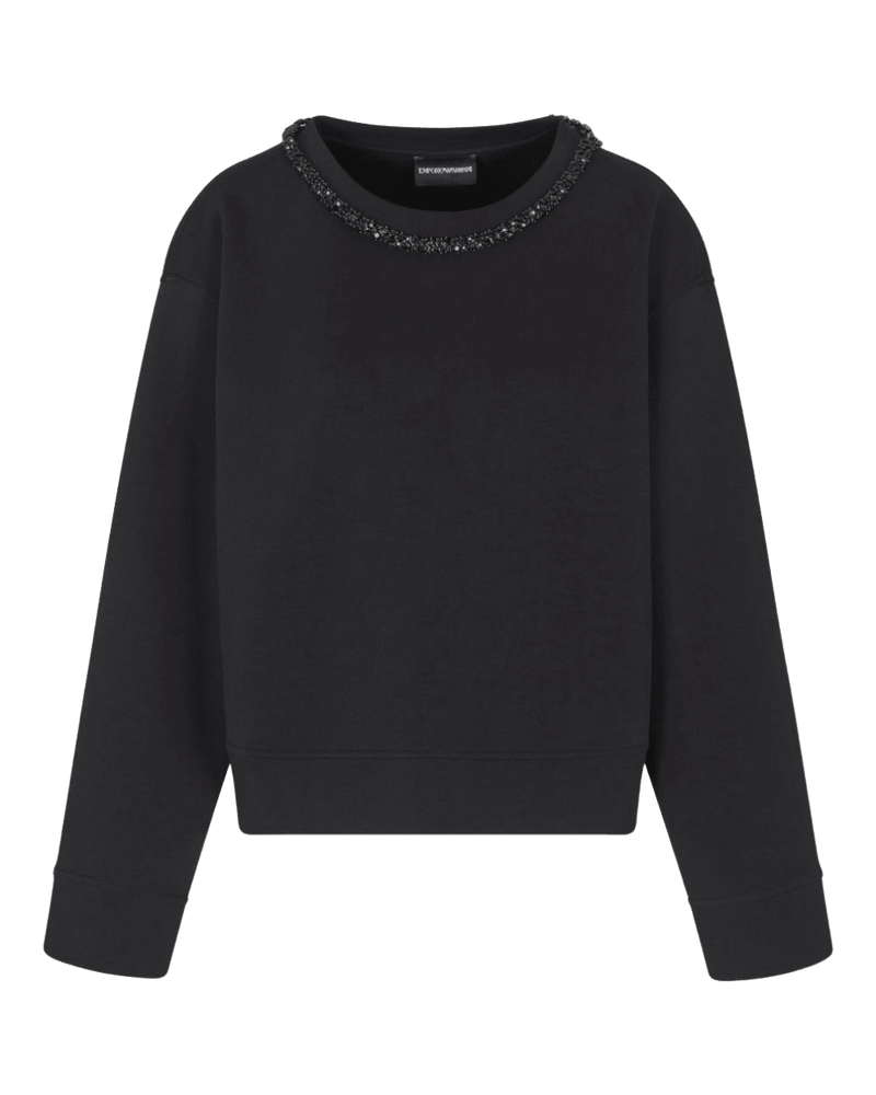 Emporio Armani Sweaters Black Glam Steals