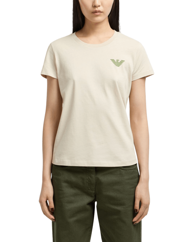 Emporio Armani T-shirts and Polos Beige Glam Steals