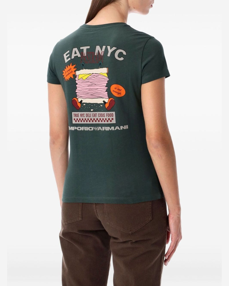 Emporio Armani T-shirts and Polos Green Glam Steals