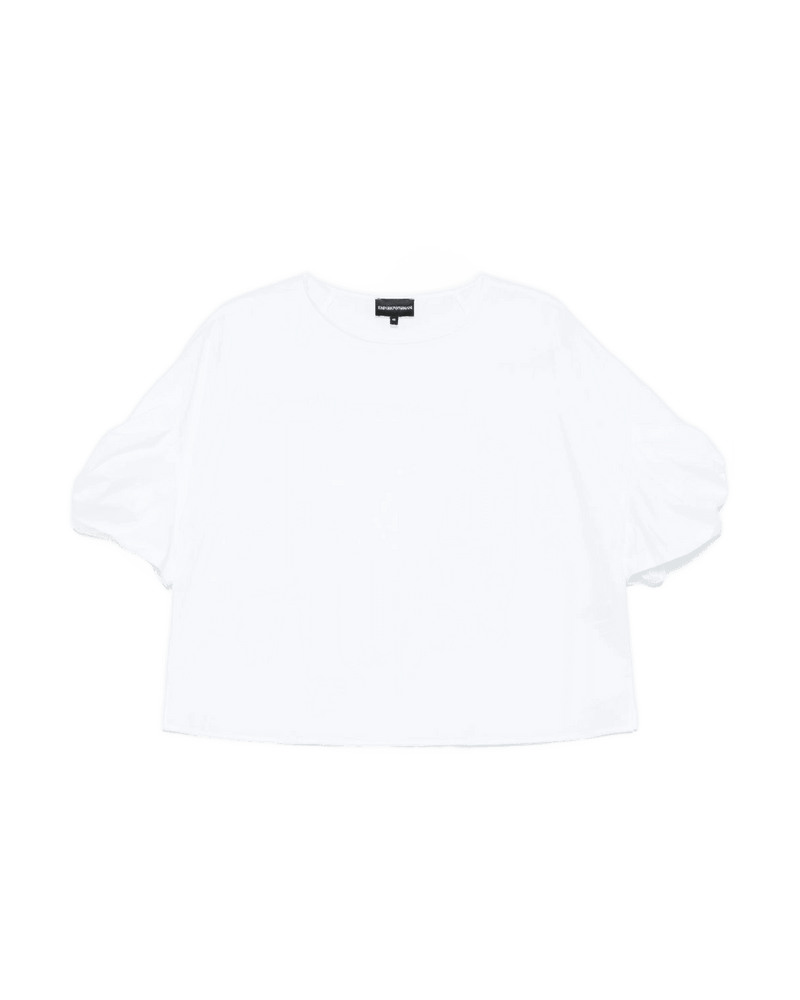 Emporio Armani Twist Detailed Blouse Glam Steals