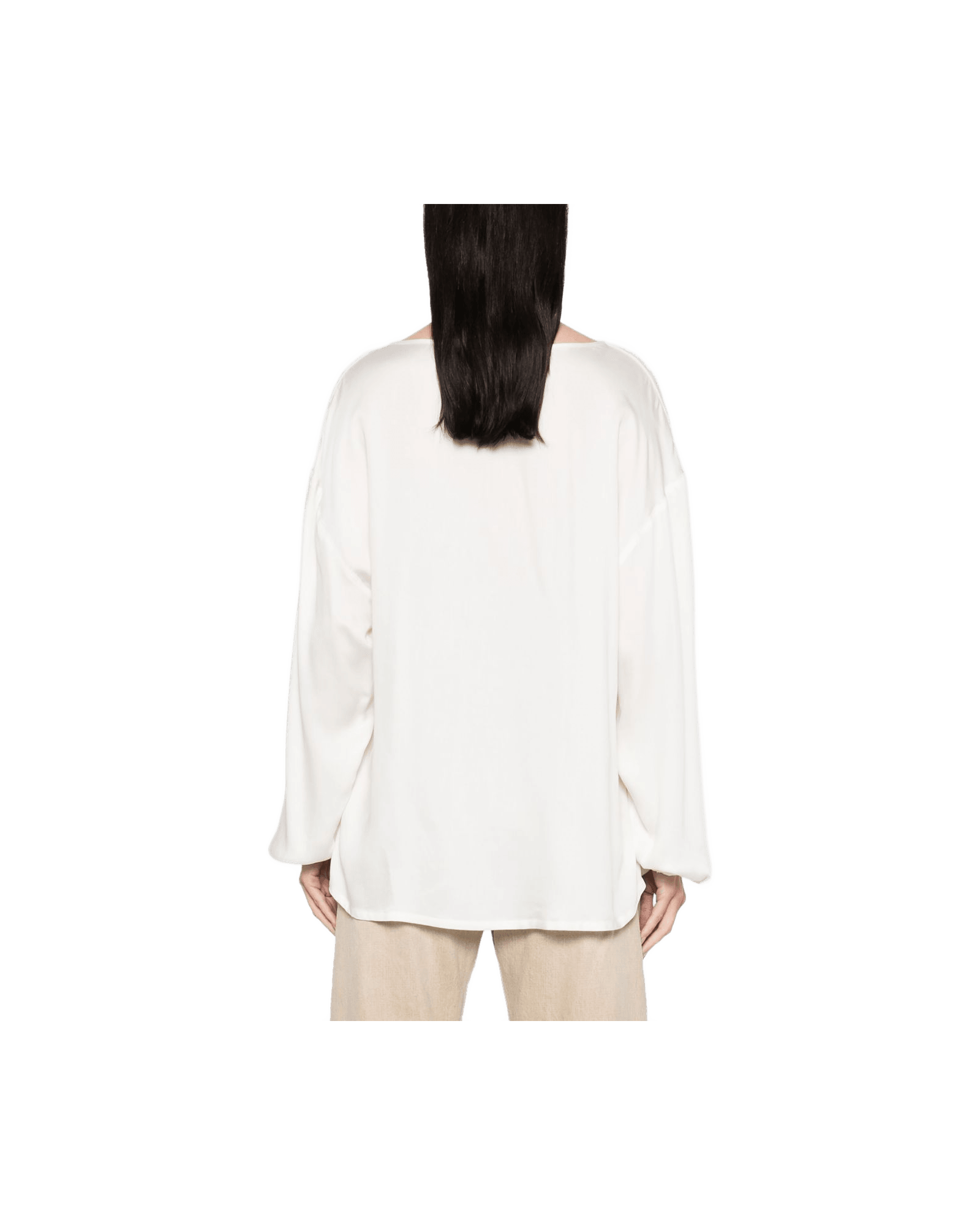 Emporio Armani White Blouse Glam Steals