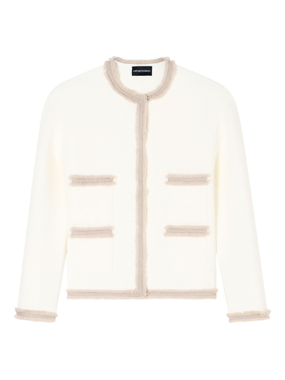 Emporio Armani White Jacket Glam Steals