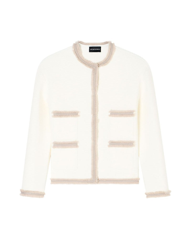 Emporio Armani White Jacket Glam Steals