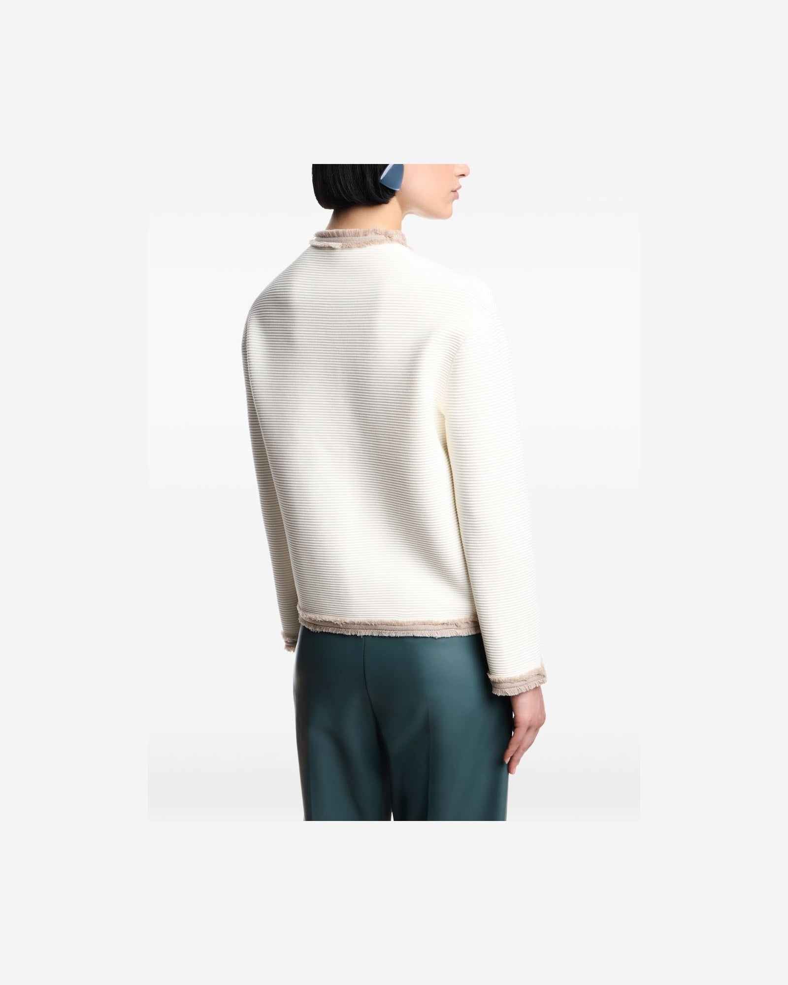 Emporio Armani White Jacket Glam Steals