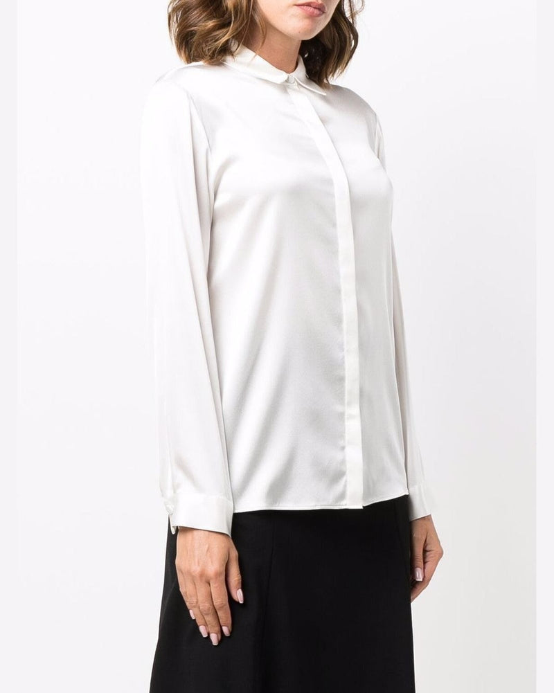 Emporio Armani White Shirt Glam Steals