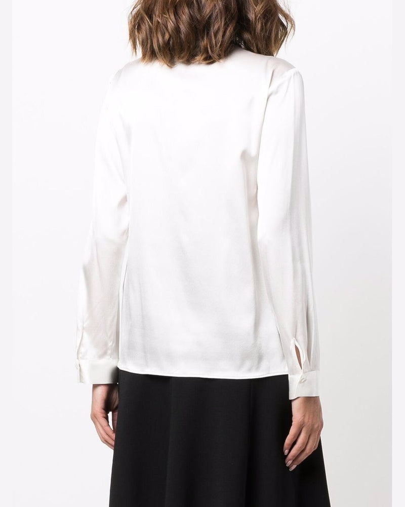 Emporio Armani White Shirt Glam Steals