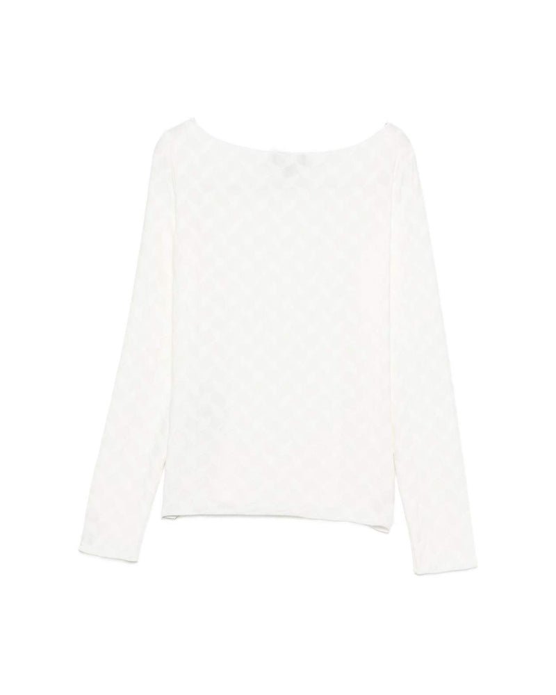 Emporio Armani White Sweater Glam Steals
