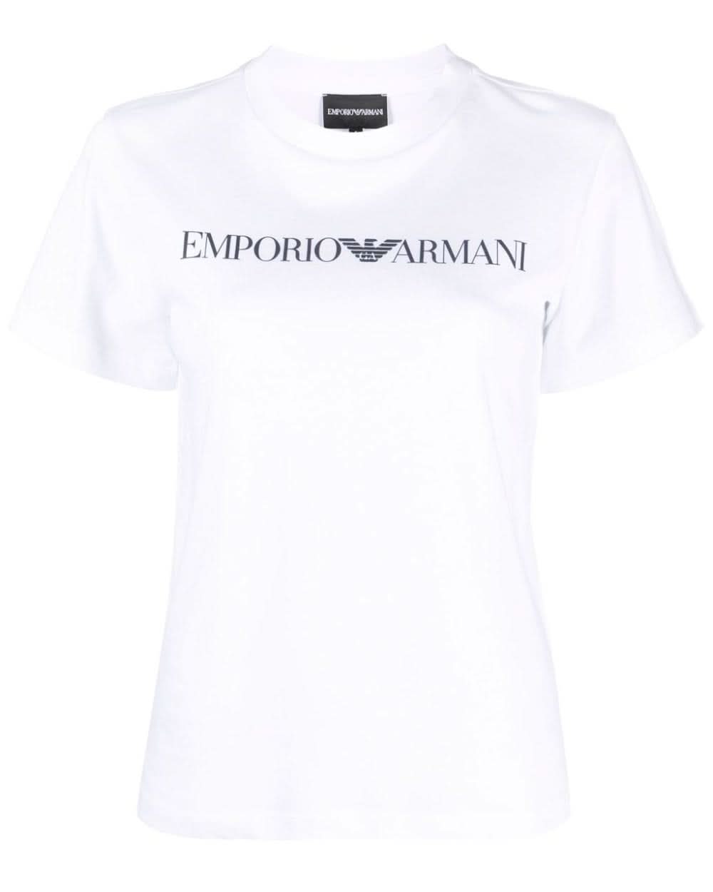 Emporio Armani White T-shirt Polo Topwear