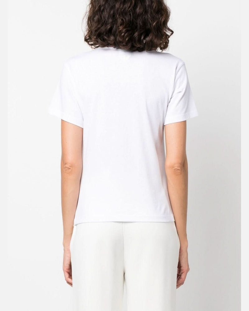 Emporio Armani White T-shirt Polo Glam Steals