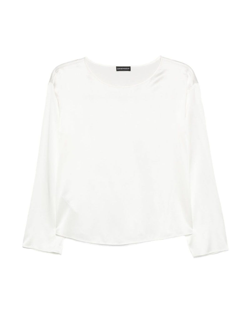 Emporio Armani White Top Glam Steals