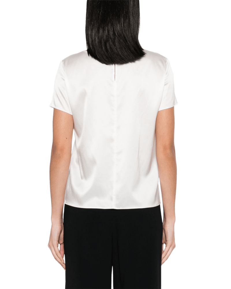 Emporio Armani White Top Glam Steals