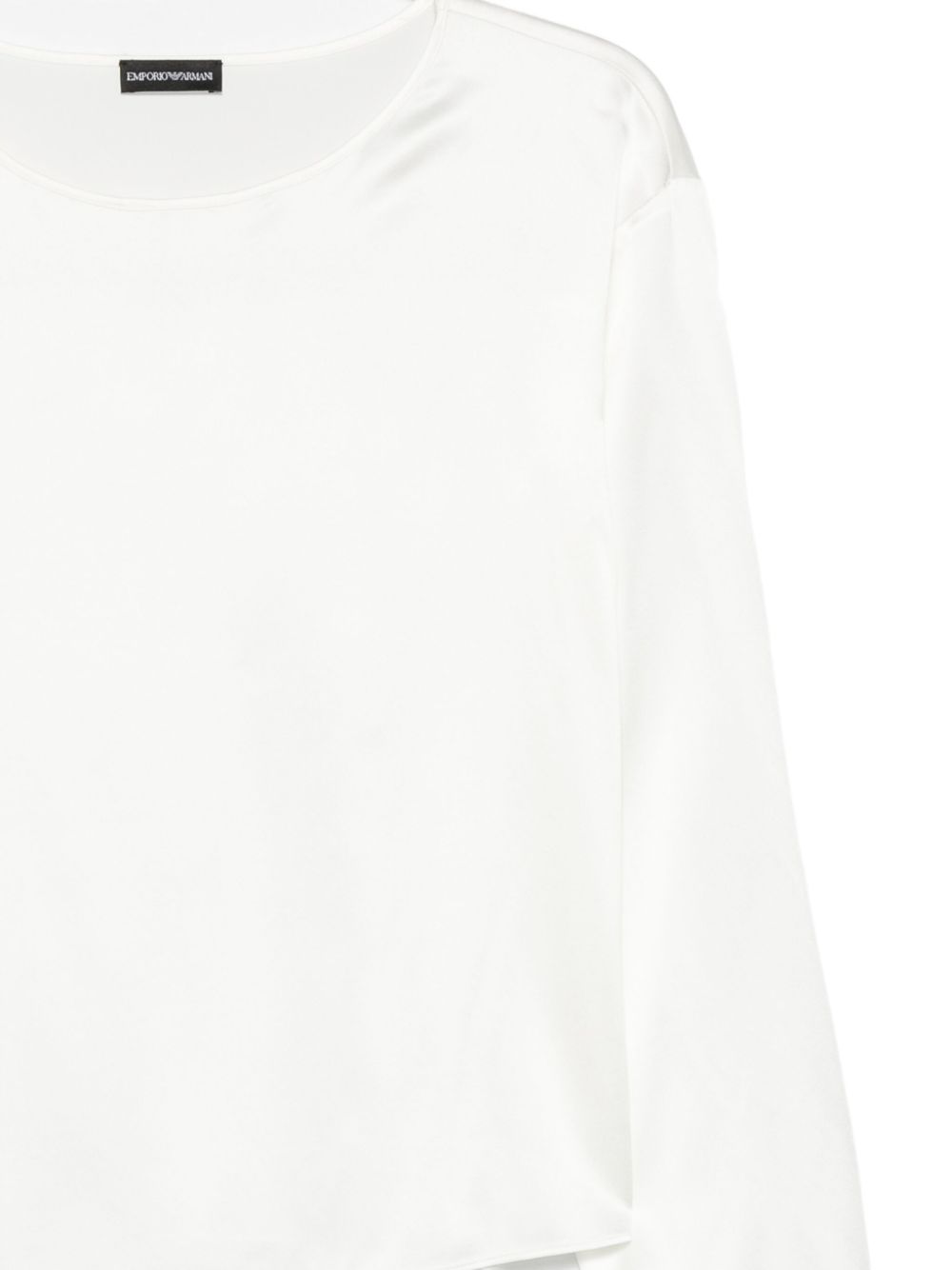 Emporio Armani White Top Glam Steals