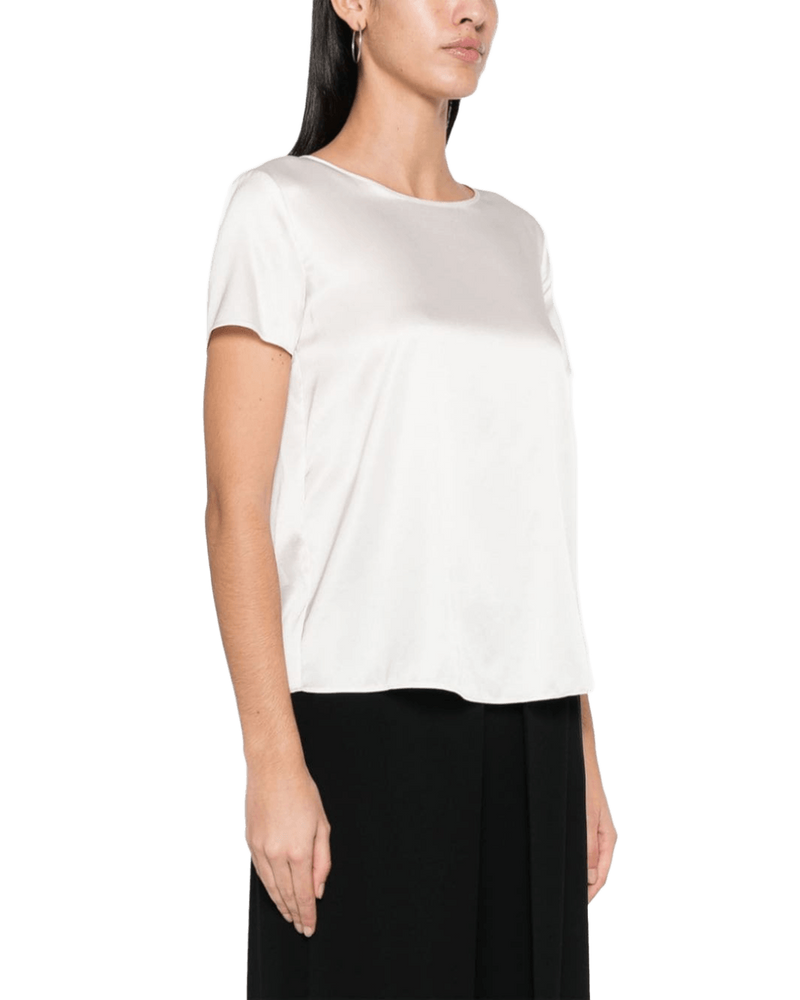 Emporio Armani White Top Glam Steals