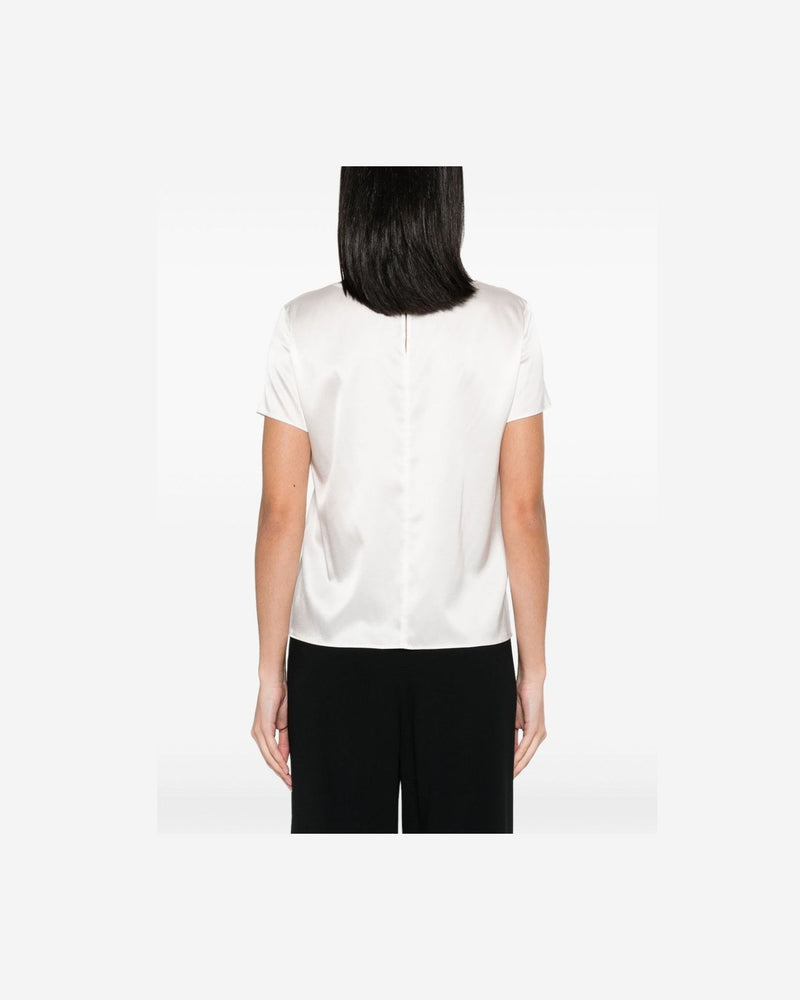 Emporio Armani White Top Glam Steals