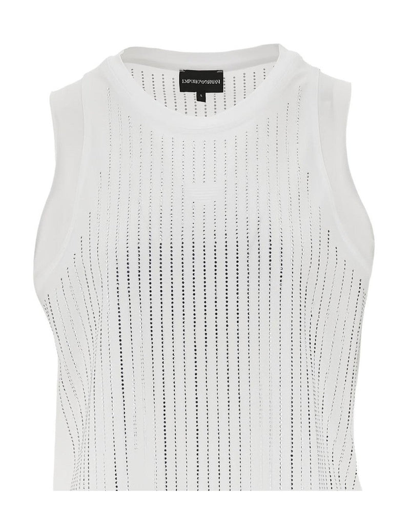 Emporio Armani White Top Topwear