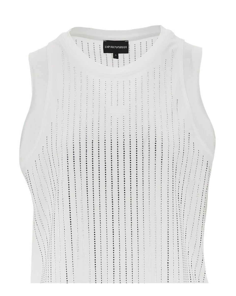 Emporio Armani White Top Topwear