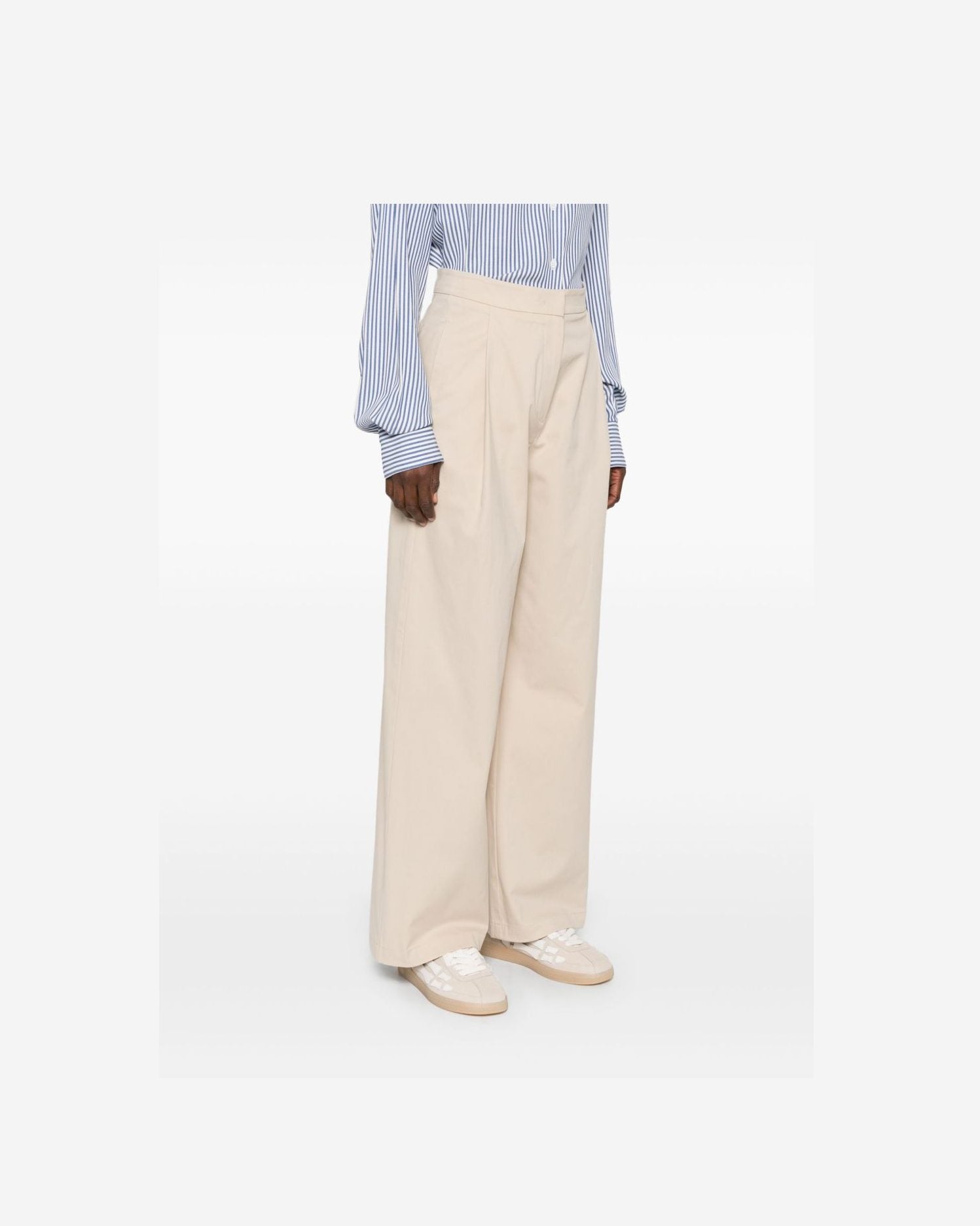 Emporio Armani Wide Leg Trouser Glam Steals