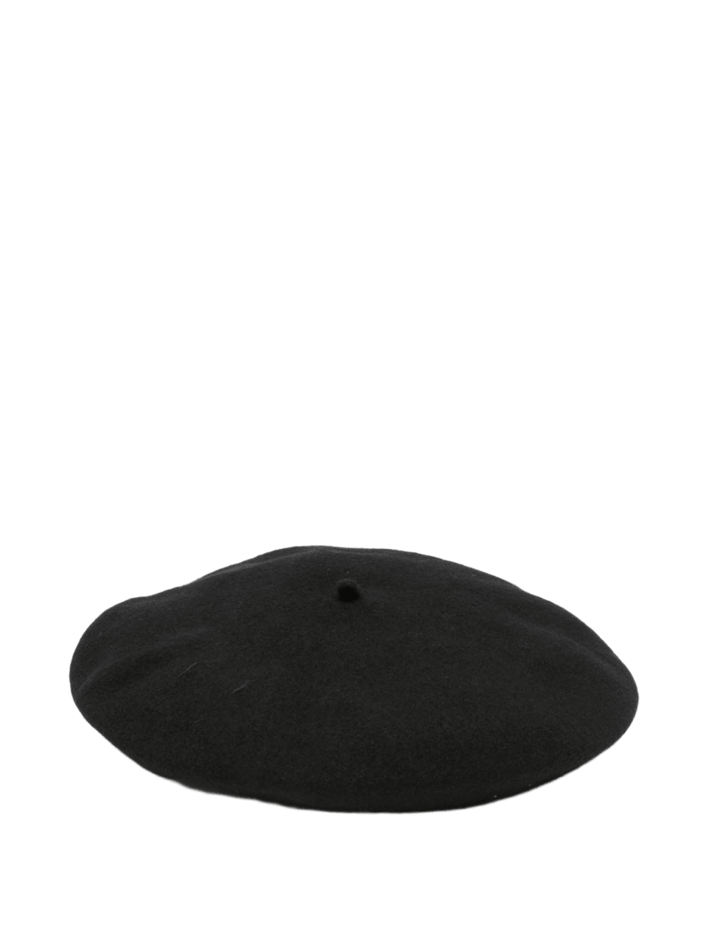 Emporio Armani Wool Beret with Micro Studded Logo Glam Steals