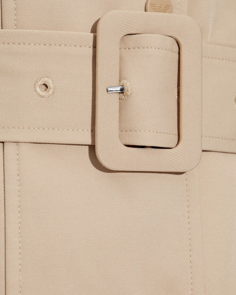 Emporio Armani waterproof trench coat Glam Steals