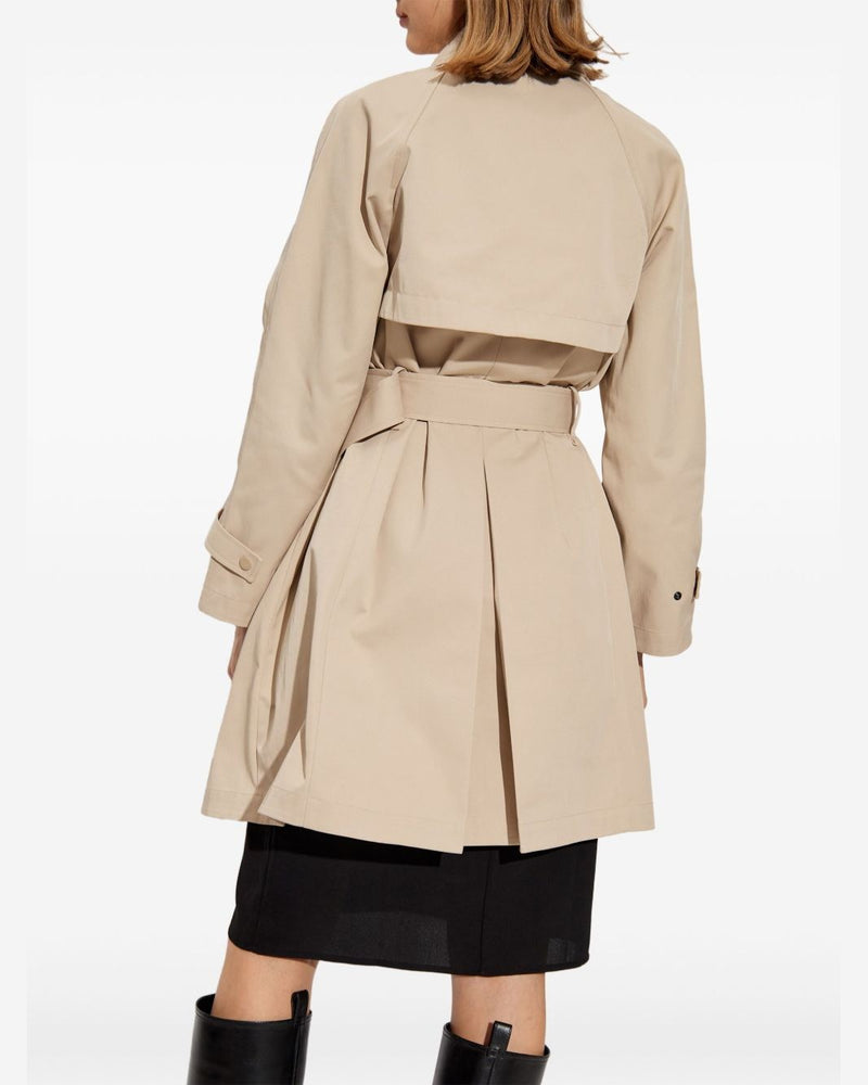 Emporio Armani waterproof trench coat Glam Steals