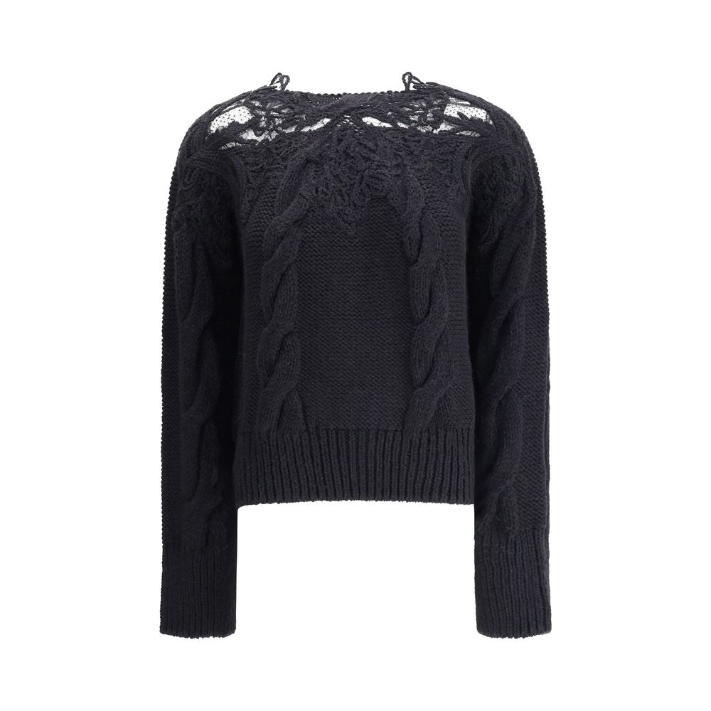 Ermanno Scervino Embroidery Sweater Glam Steals