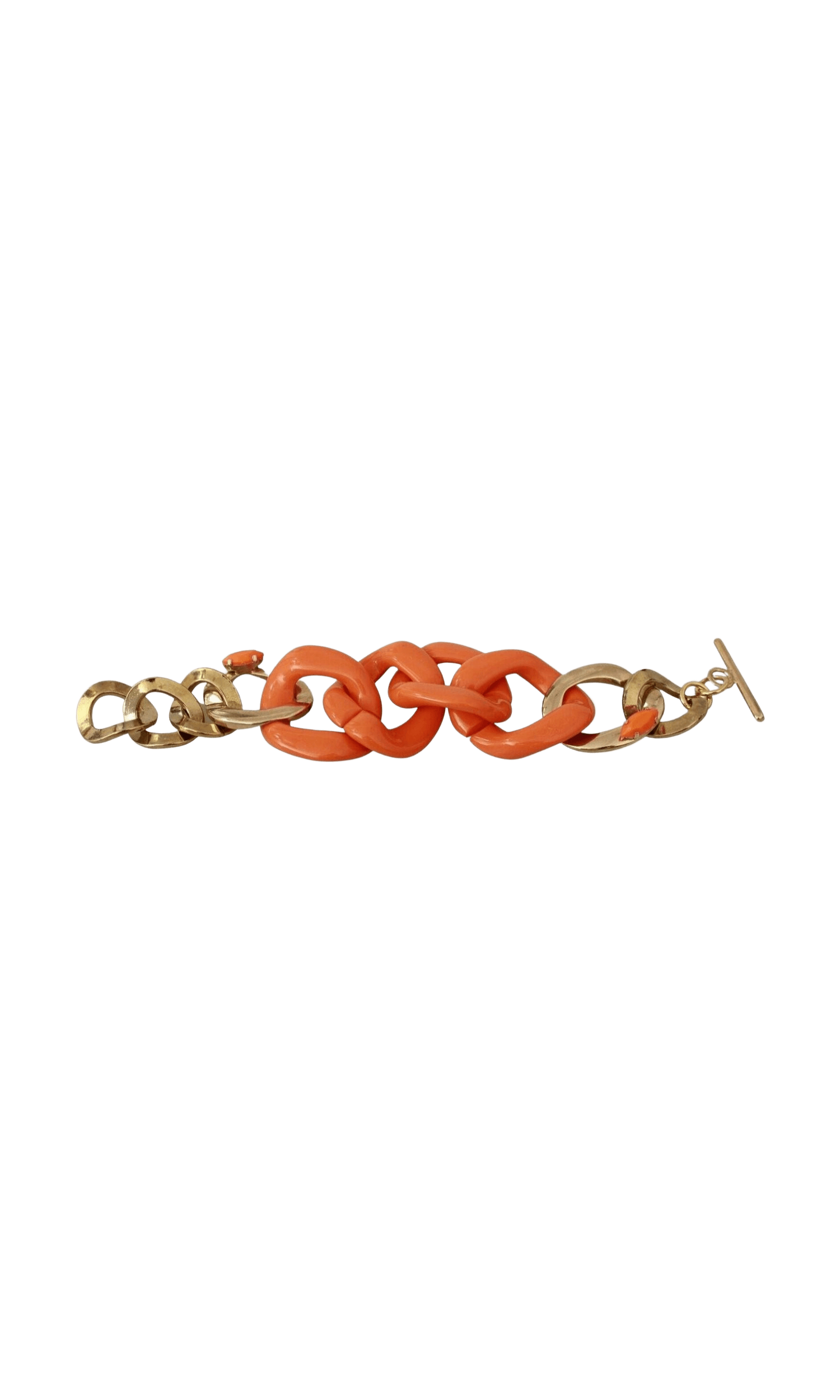 Ermanno Scervino Statement Orange Bracelet Glam Steals