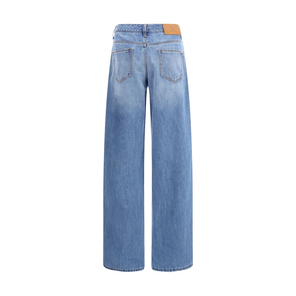 Ermanno Scervino Wide Leg Jeans Glam Steals