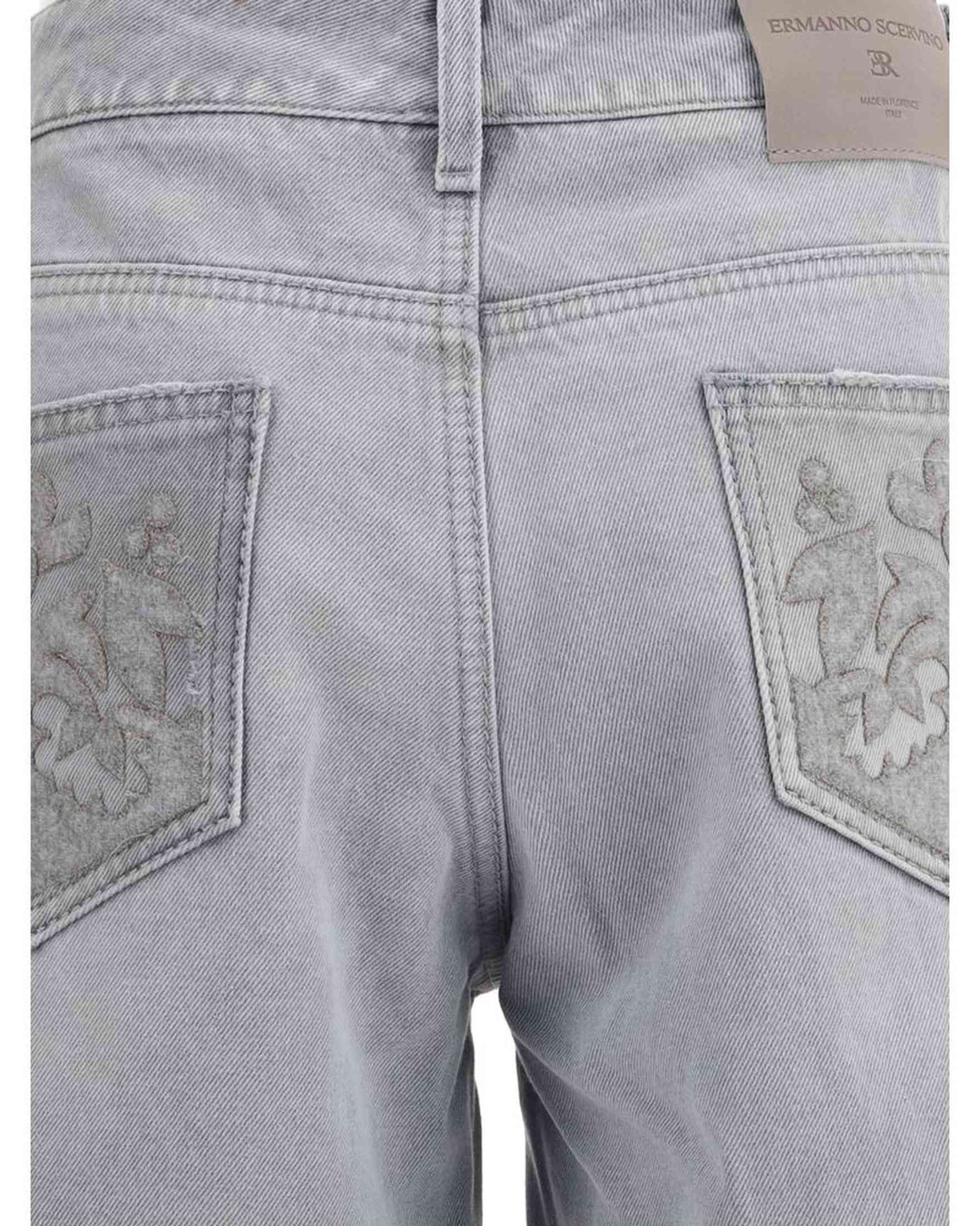 Ermanno Scervino Wide Leg Jeans Glam Steals
