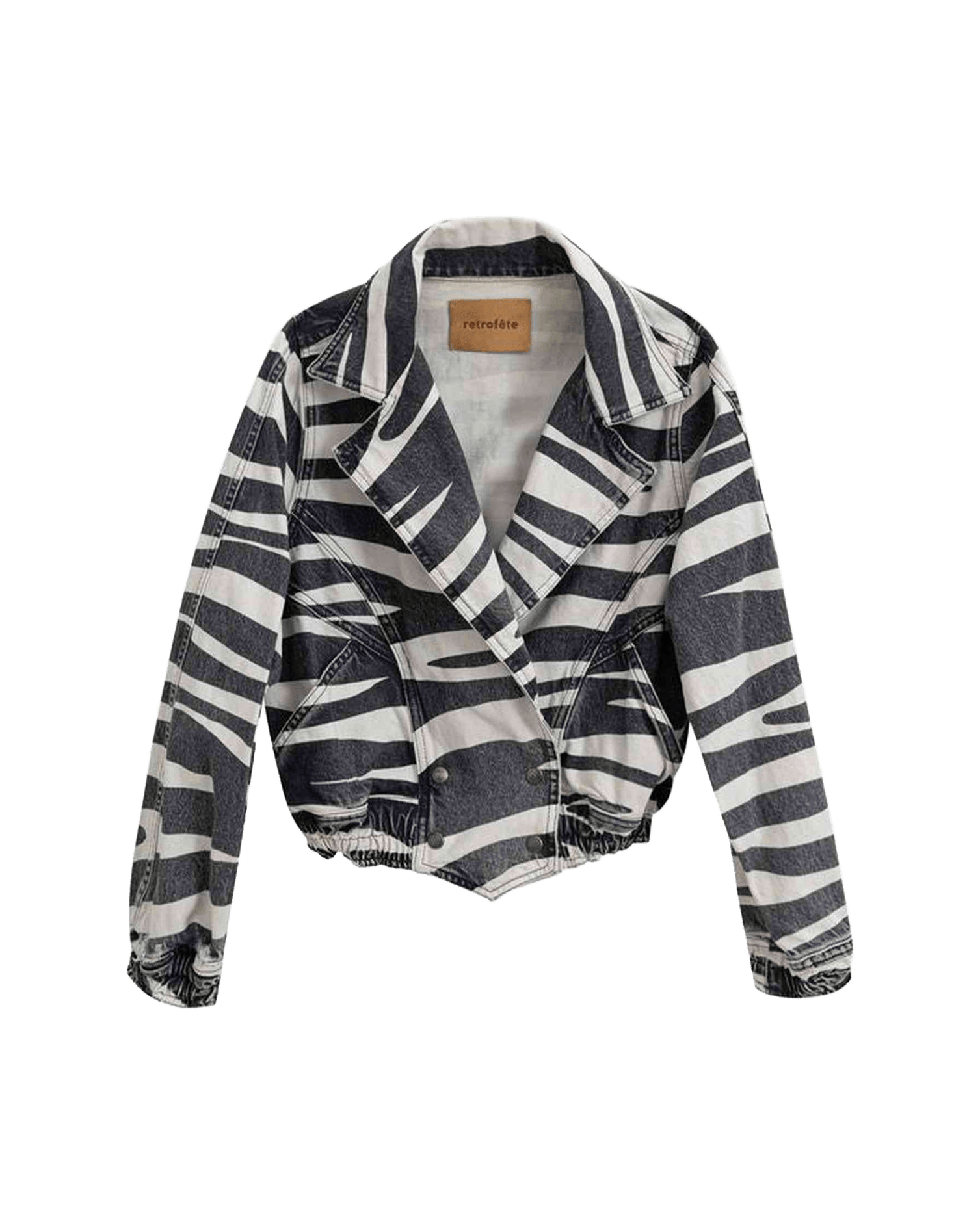 Etro Black And White Cotton RetrofêTe Blazer Glam Steals