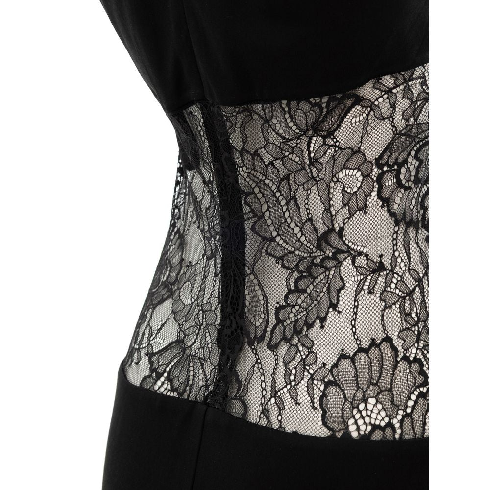 Etro Black Retrofete Viscose Dress Glam Steals